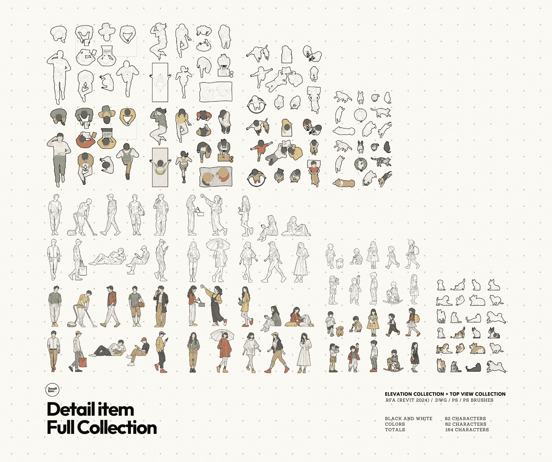 RSB Detail Item Full Collection — ตัวอย่างตัวละครทั้งชุด